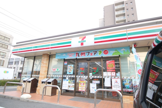 コンビニ　セブン-イレブン 名古屋弥富通１丁目店（コンビニ）まで451m