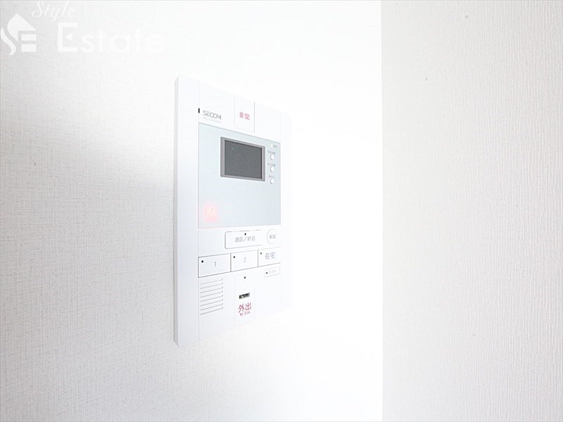 セキュリティ　モニター付きインターホン
