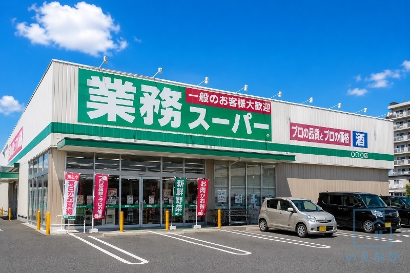 スーパー　業務スーパー喜連東店（スーパー）まで636m