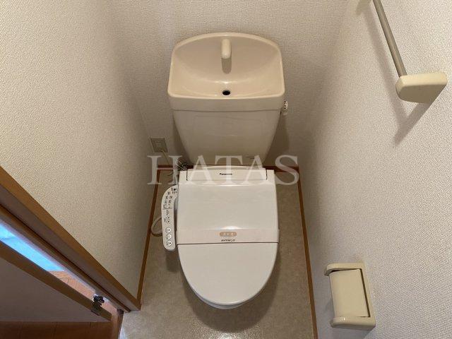 トイレ　同物件別部屋です