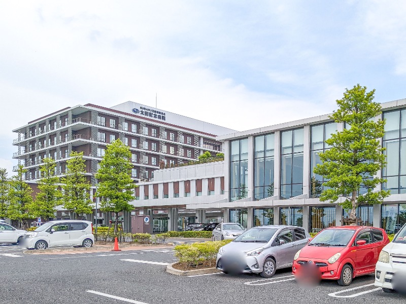 病院　SUBARU健康保険組合太田記念病院（病院）まで2002m