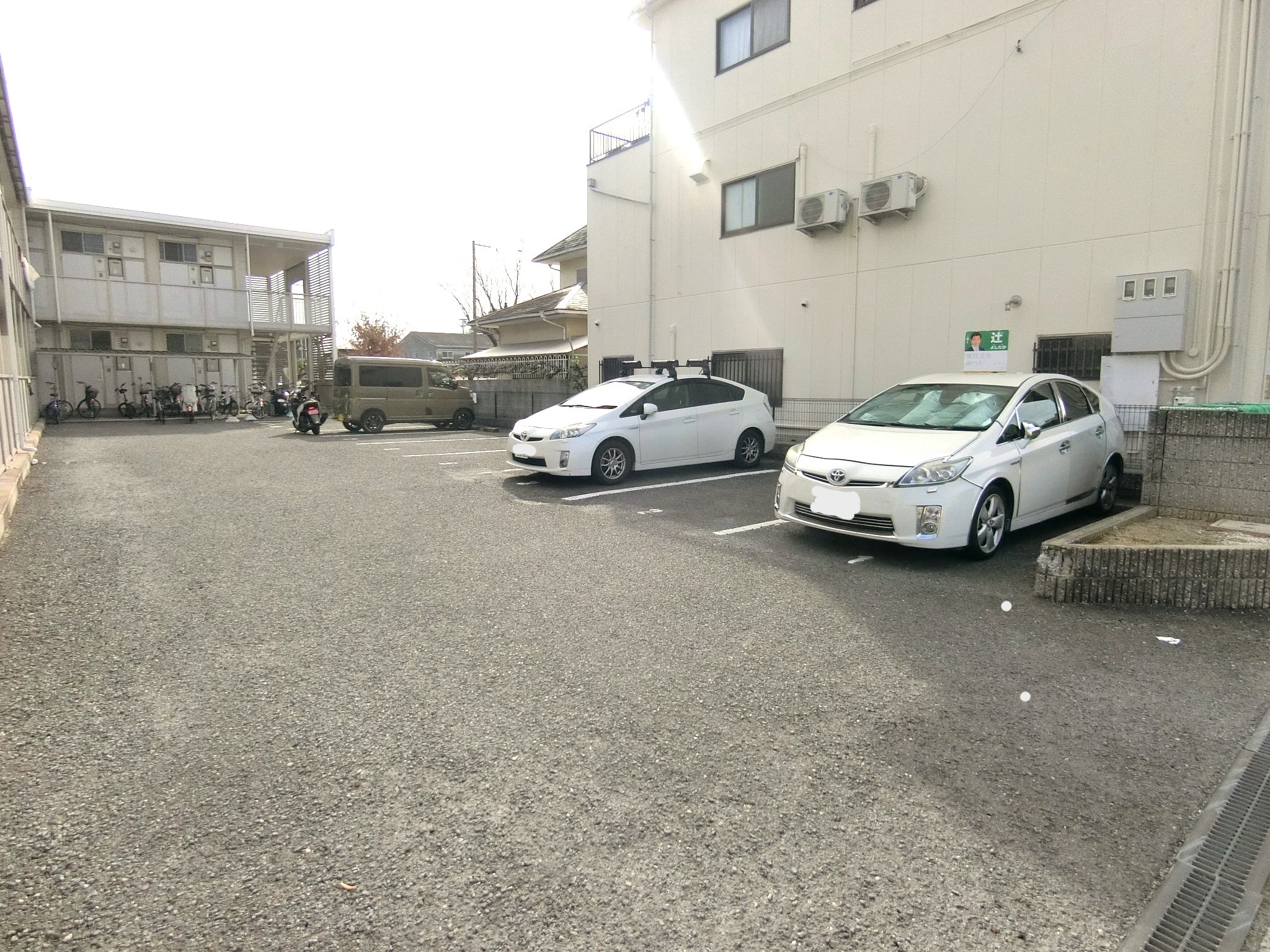 駐車場　敷地内駐車場も完備です☆