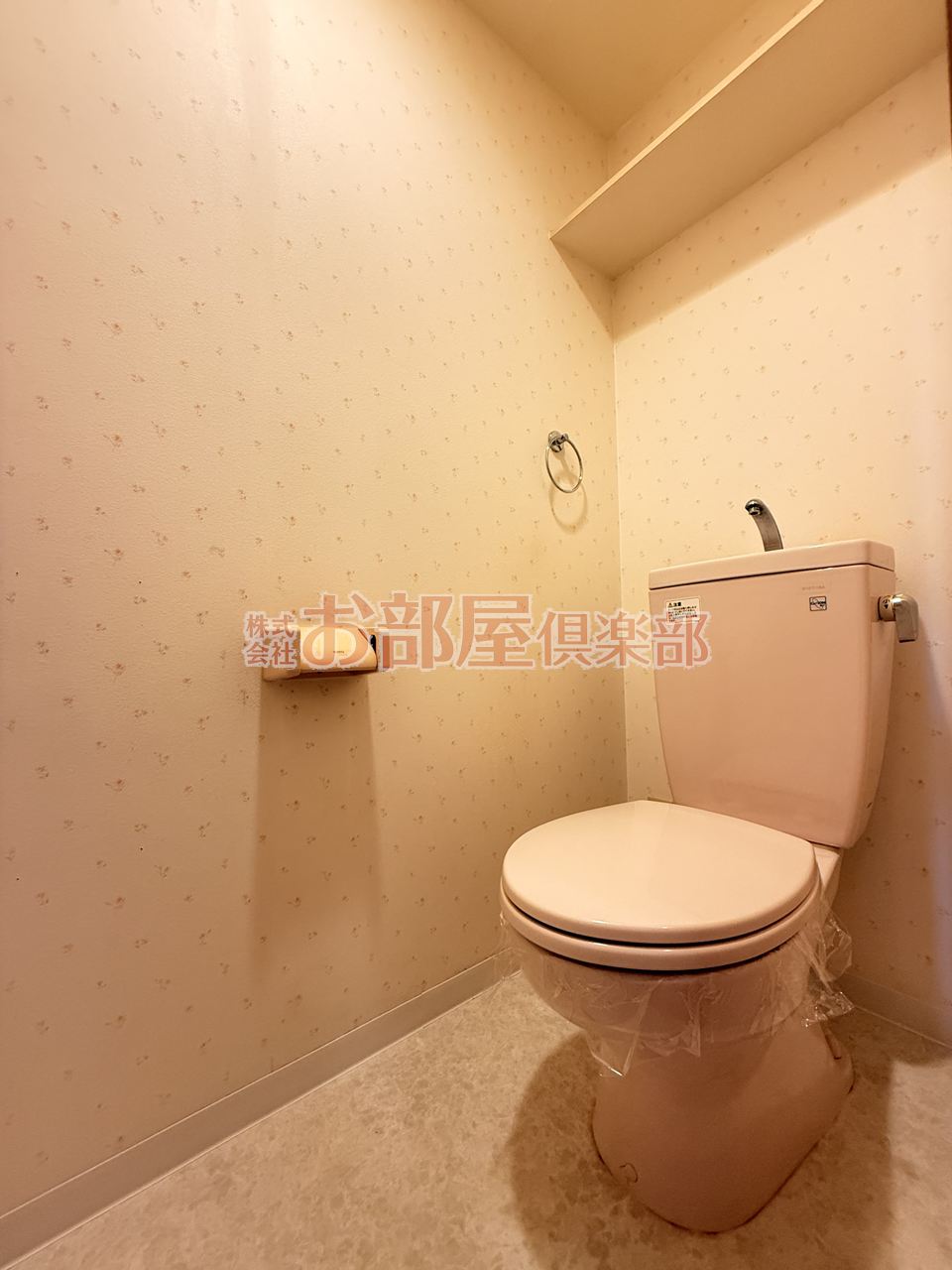 トイレ　ゆったりとした空間のトイレです