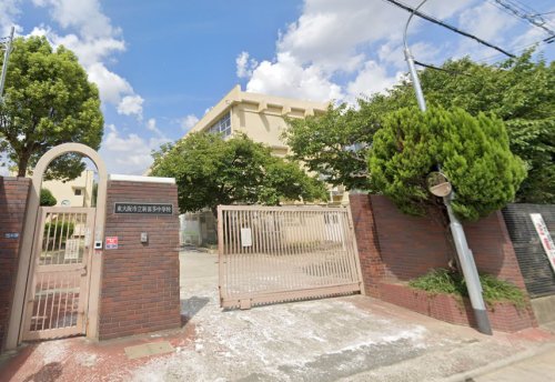 中学校　東大阪市立新喜多中学校（中学校）まで535m