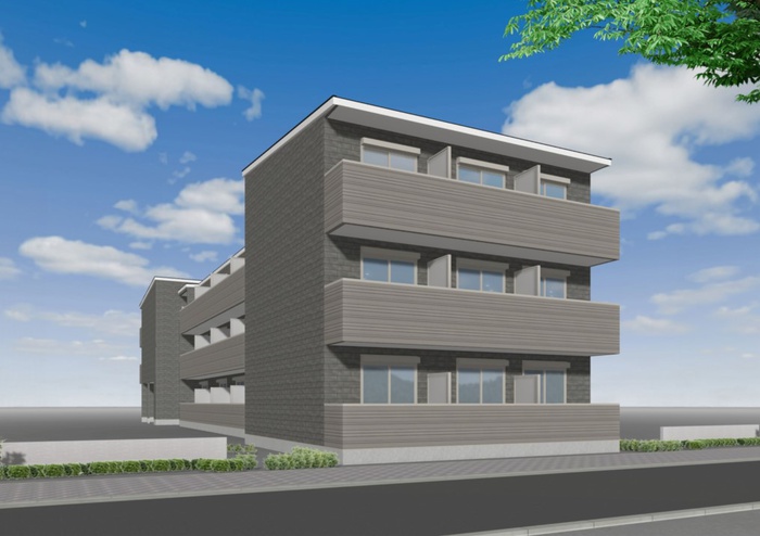 建物外観　完成予想図