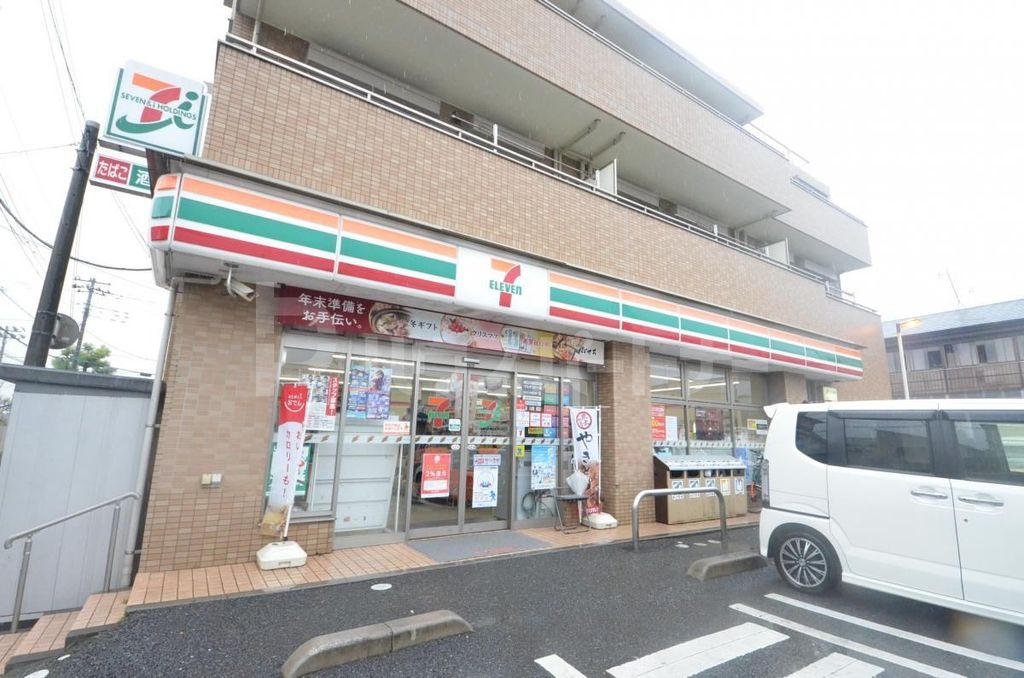 コンビニ　セブン‐イレブン/市川菅野6丁目店（コンビニ）まで750m