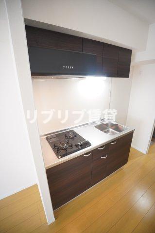 ＪＲ総武線 千葉駅 徒歩10分 9階建 築3年のキッチン写真