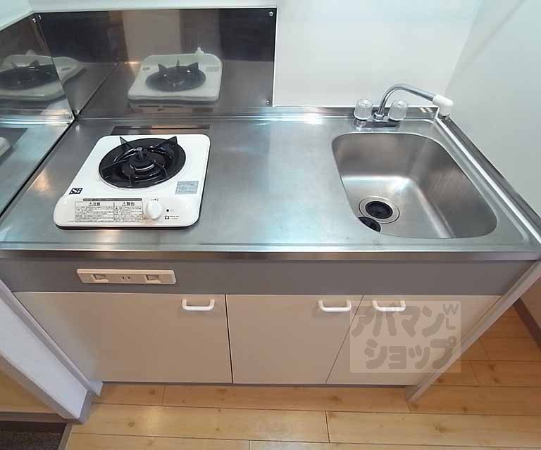 キッチン　１口ガスコンロ