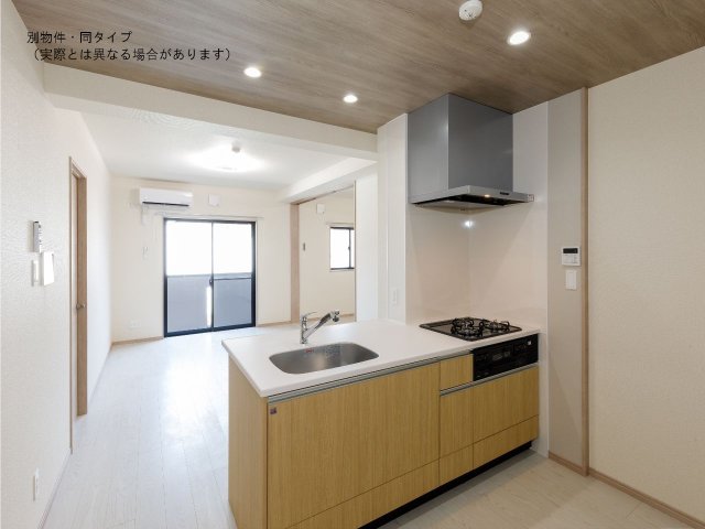 キッチン　別物件同タイプ