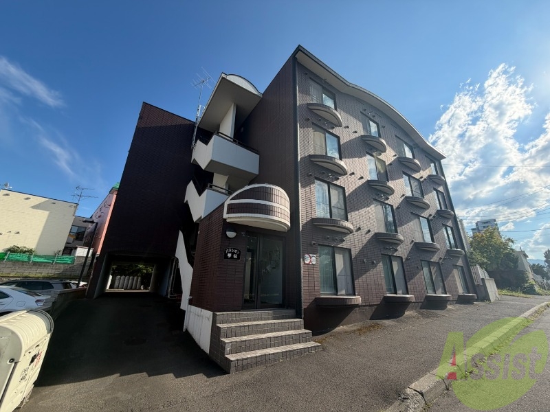 建物外観　札幌市西区琴似４条「パラシオン琴似」