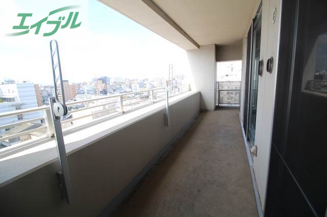 バルコニー　※別部屋の写真です