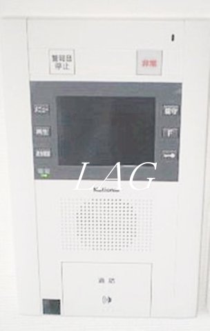 セキュリティ　モニター付きインターホンです。