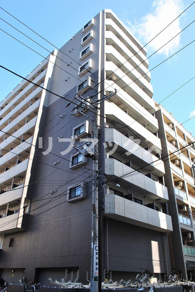 建物外観　家具・家電付きマンション！