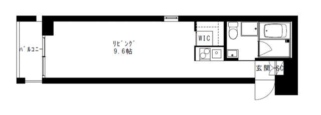 モデリアブリュット南品川の間取り写真