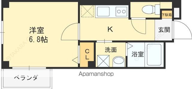 ロータスコートIIの間取り写真
