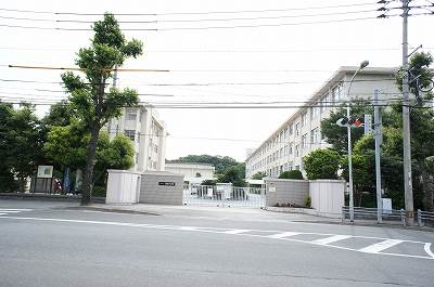 中学校　席田小学校（中学校）まで1000m