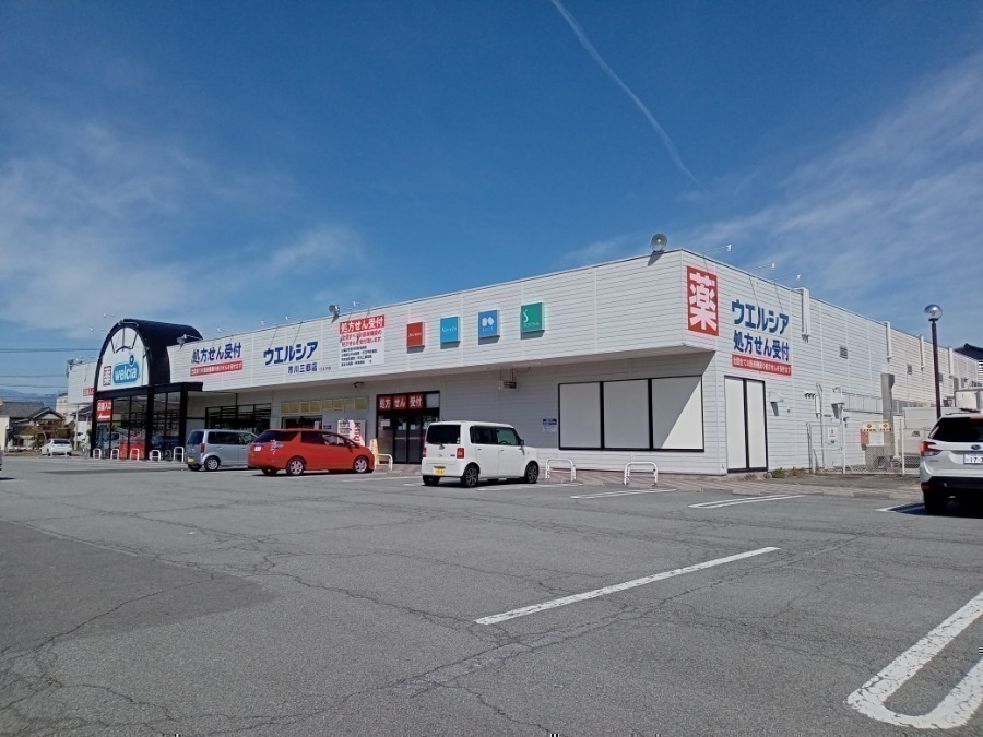 ドラックストア　ウエルシア市川三郷店（ドラッグストア）まで1073m