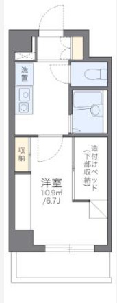 レオパレス宇田川町マンションの間取り写真