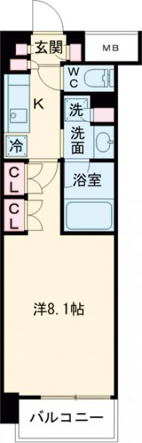 ジオエント中野弥生町の間取り写真