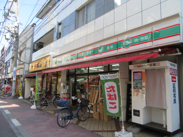 コンビニ　ローソンストア100梅屋敷店（コンビニ）まで515m