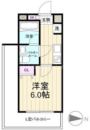 AZESTお花茶屋IVの間取り写真