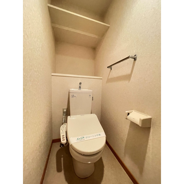 地下鉄七隈線 渡辺通駅 徒歩5分 10階建 築23年のトイレ写真