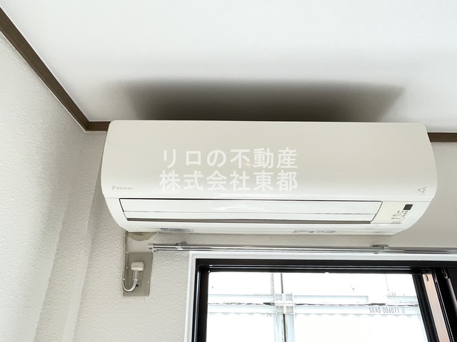 その他設備　エアコン設置済みなので面倒な取り付け作業いりません♪