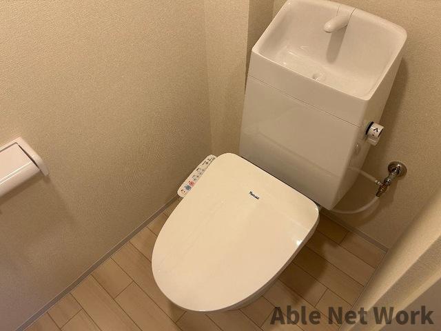クレーネA棟のトイレ写真