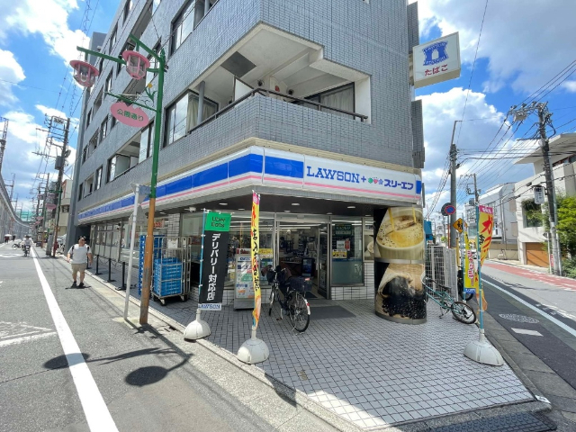 コンビニ　ローソン・スリーエフ碑文谷六丁目店（コンビニ）まで108m