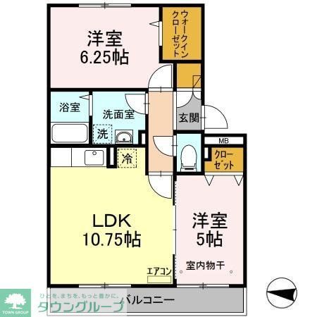 フォレストパークの間取り写真