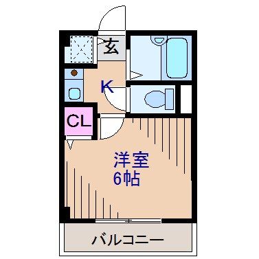 KSGマリーンオークラNo.15の間取り写真