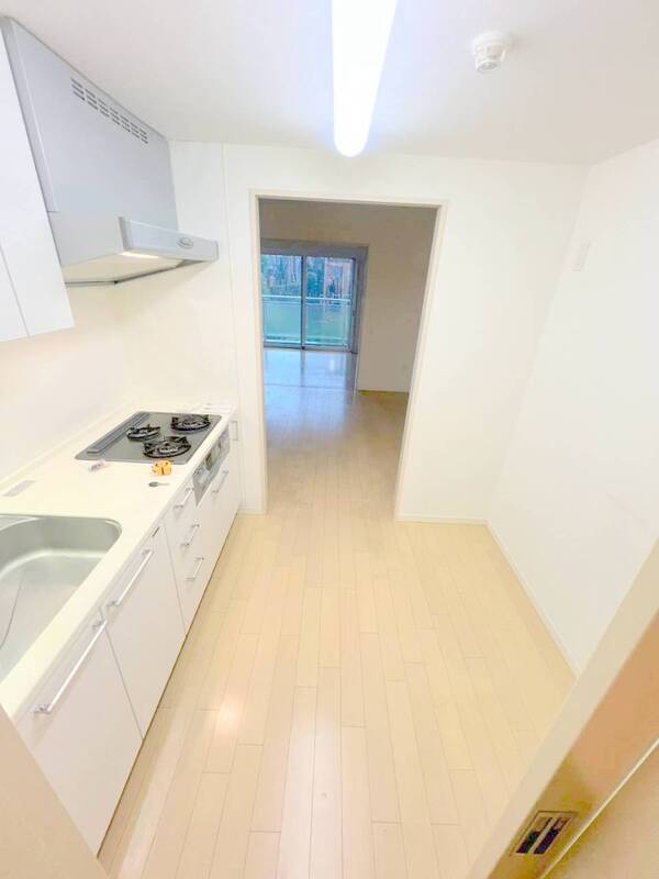 ＪＲ中央線 信濃町駅 徒歩8分 8階建 築19年のキッチン写真
