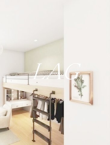 居室・リビング　洋室のお部屋です。（モデルルームです。）