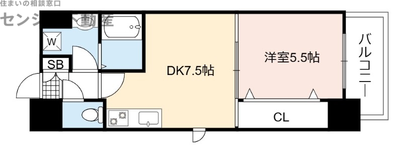 ブランブリエ京橋の間取り写真