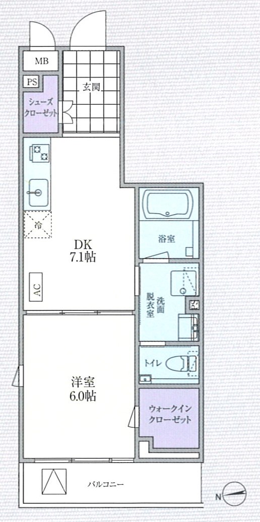 MAGOME KAIZANの間取り写真