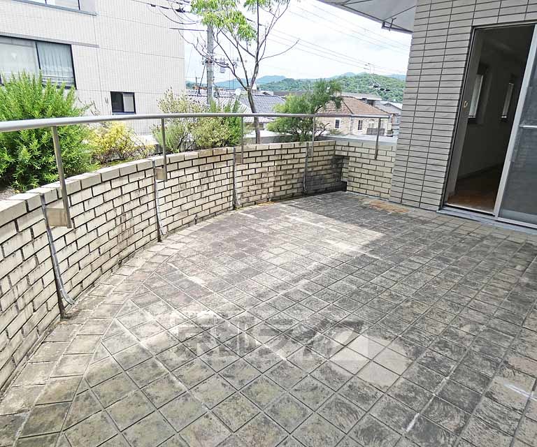 バルコニー　ルーフバルコニーです。