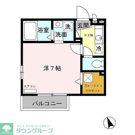 カメリアの間取り写真