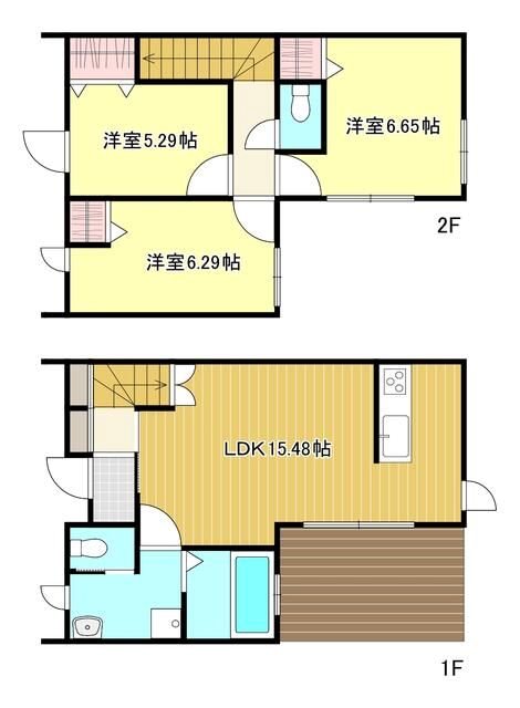 瀧本様新築一戸建の間取り写真