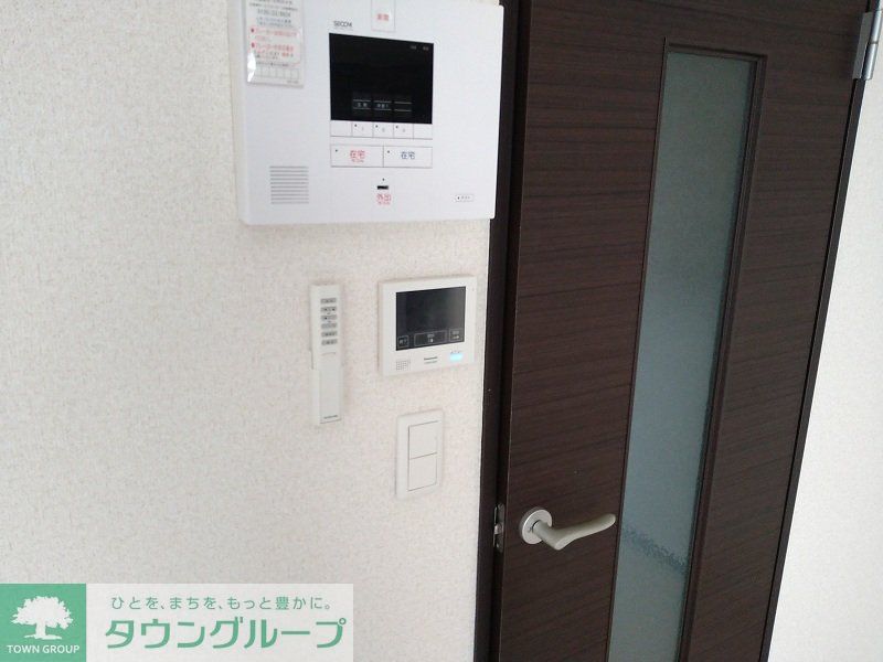 セキュリティ　モニターホン完備