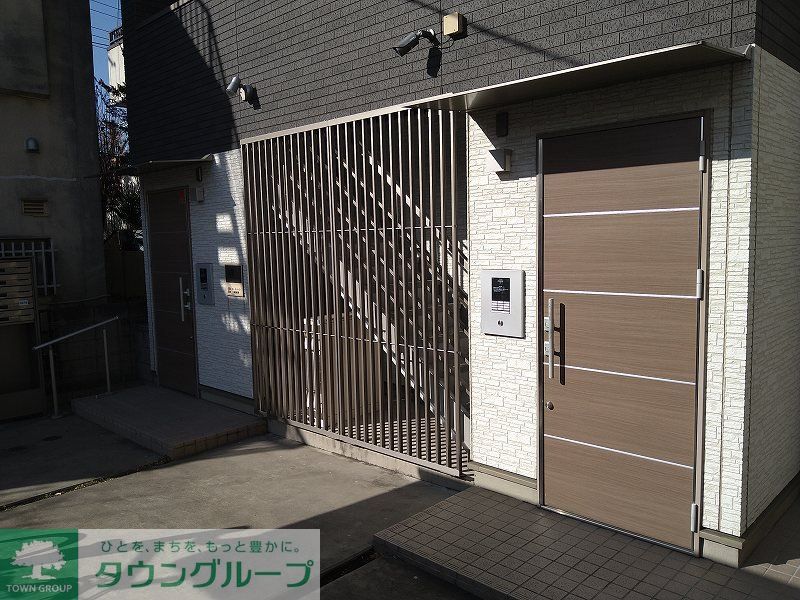 エントランス　オートロックゲート