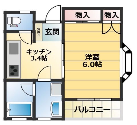 フジエール日進の間取り写真