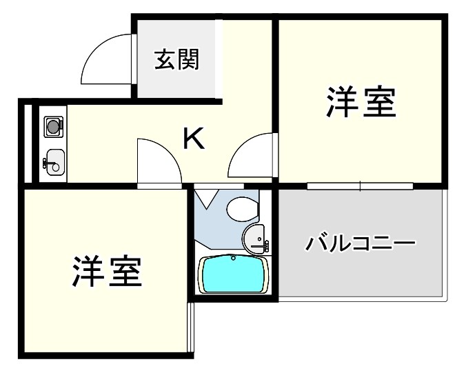 アメニティ東神戸の間取り写真