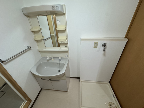 洗面設備　他号室のお写真です