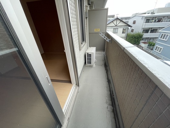 バルコニー　※別部屋の写真です