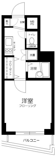 シンシア新中野ozioの間取り写真