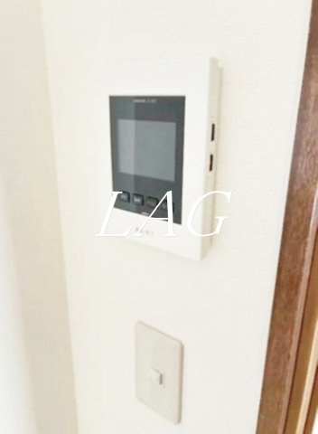 セキュリティ　モニター付きインターホンです。