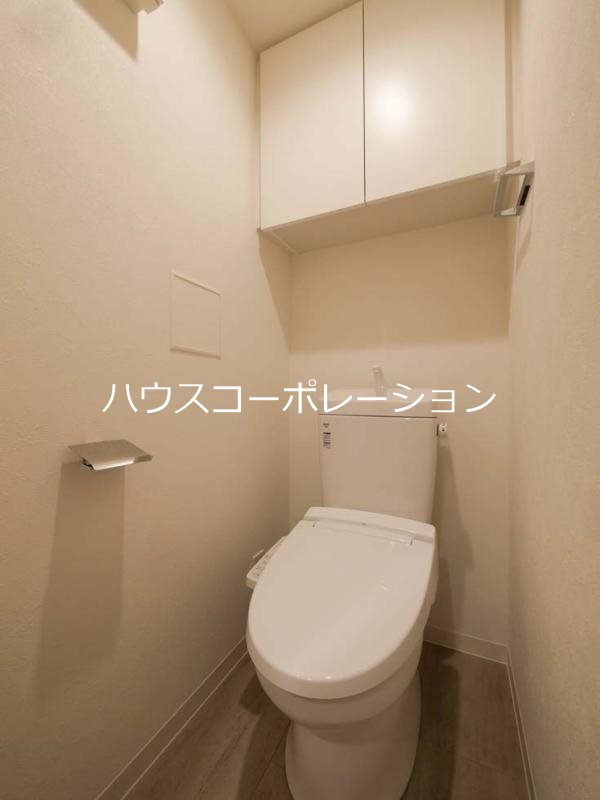 阪神本線 尼崎駅 徒歩9分 15階建 築1年のトイレ写真