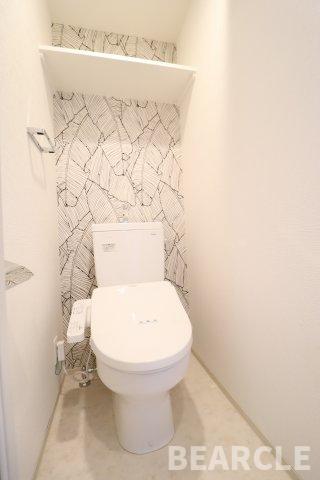 トイレ　ゆったりとした空間のトイレです