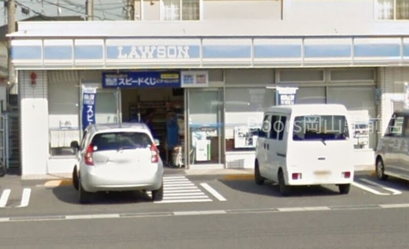 コンビニ　ローソン岡山福田店（コンビニ）まで510m
