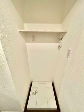 その他設備　室内洗濯機置き場。